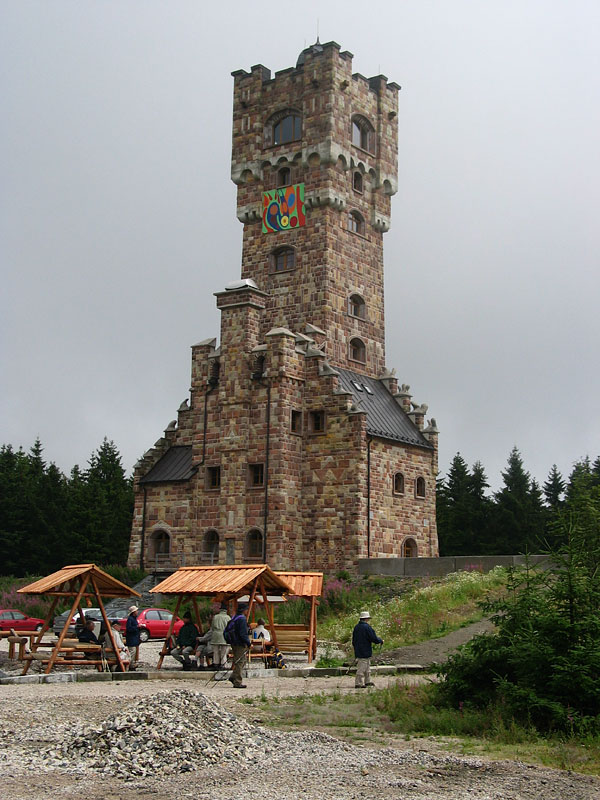 Der neue Altvaterturm auf dem Wetzstein (792 m?NN)