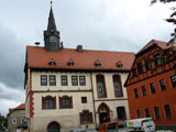 Orlamnder Rathaus - nur links unten ist von 1690