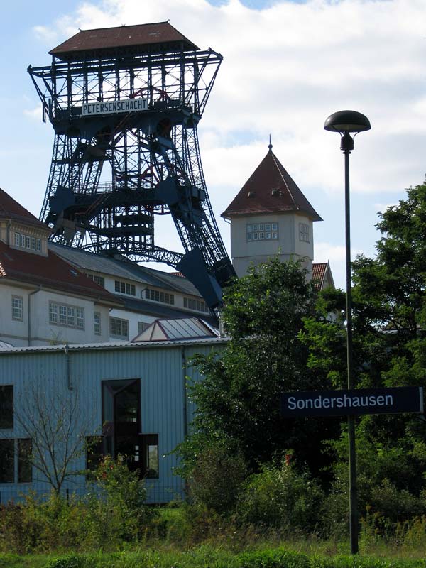 Erinnerung an den Kalibergbau in Sondershausen