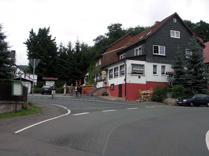 St?rkung im Gasthaus "Zum Hirsch" in Winterstein 