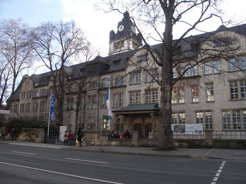 Heutiges Hauptgeb?ude der FSU Jena auf dem Standort des alten Schlosses von Jena, 1908 erbaut