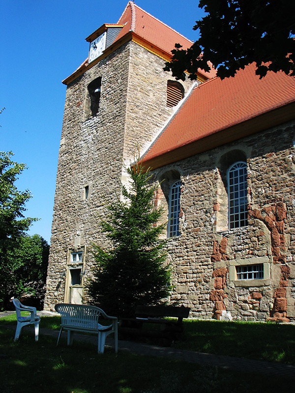 Kirche in Erdeborn mit sehr aktiver Kirchengemeinde
