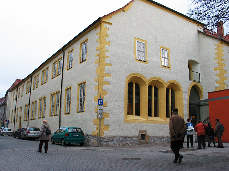 das Gothaer Augistinerkloster - heute Stadtkirchenamt und Pension