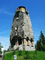 2005 sanierter Bismarckturm auf dem Grnberg bei Eger (gebaut 1909)