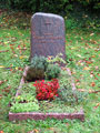 Grab des Gemeindepfarrers Weisselberg auf dem Friedhof Bleben
