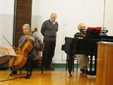die kulturelle untermalt wurde dieser Veranstaltung durch Prof. Khler-Schalach am Flgel und Anneliese Horn am Cello 