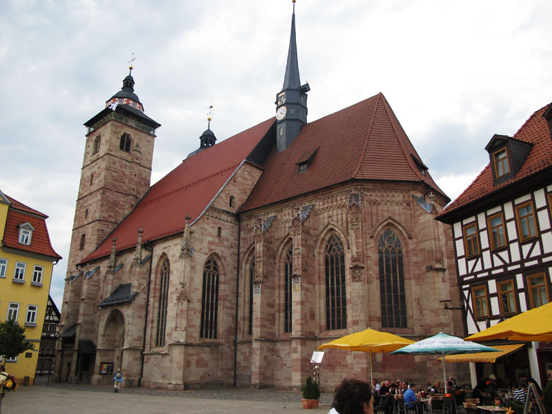 Stadtkirche St. Georg in Schmalkalden - gotische Hallenkirche (1437-1509)