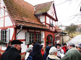 Torhaus des Spendenkirchhofes wird als Knstlerhaus genutzt