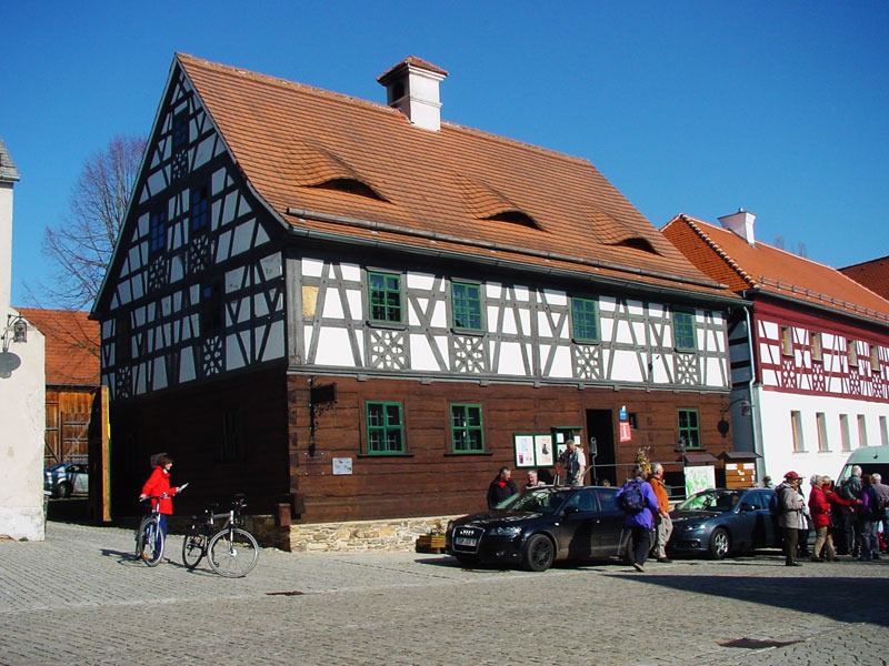 die alte Posthalterei ist heute Informationsstelle und Heimatmuseum