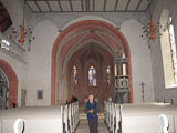 Chor der Kirche in Frauenprienitz - Reste eines Zisterzienserklosters