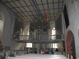gewaltige Orgel in der Kirche in Frauenprienitz