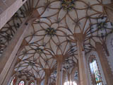 das Netzgewlbe in der Annenkirche in Annaberg-Buchholz ist eine Meisterleistung der gotischen Kirchenbaukunst 
