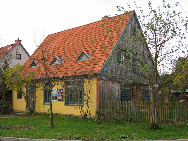 das Haus der Weberin Ulrike Drasdo - man kann es nicht glauben - 2013 hochwassergesch?digt