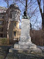 Denkmal des ehemaligen Georg Wilhelm Heinrich Harenc aus der Mark, genannt Willibald Alexis - Schriftsteller des Vormrz