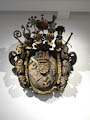 das Wappen der Frstbischfe von Bamberg und Wrzburg als Besitzer dieser Festungsanlage in Kronach