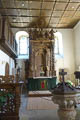 der Altar der Schloßkirche im besten Stil des Manierismus (91K)