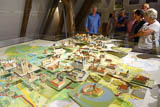 hier ein Modell der Romanischen Straße mit den Klöstern, Kirchen und Burgen in Sachsen-Anhalt! (142K)