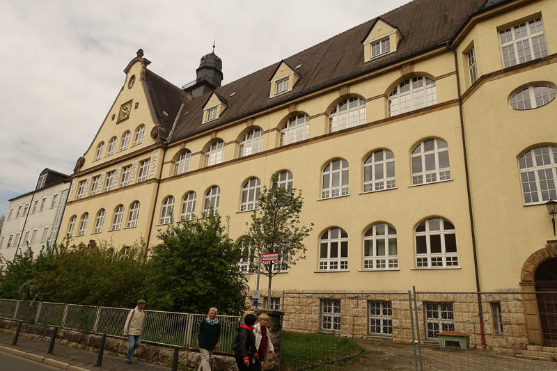 ehemaliges Psychologiegebäude steht heute leer - nach Errichtung des neuen Uni-Klinikums in Jena-Lobeda