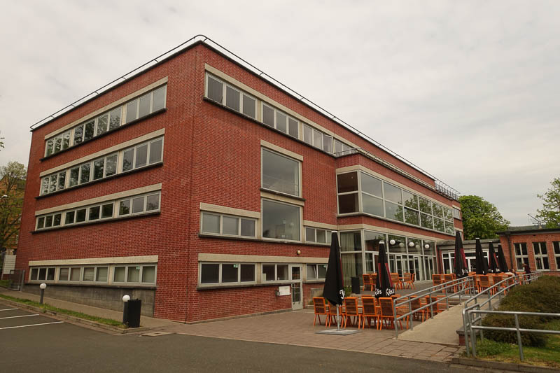 Studentenhaus - heute Mensa der FSU von Ernst Neufert