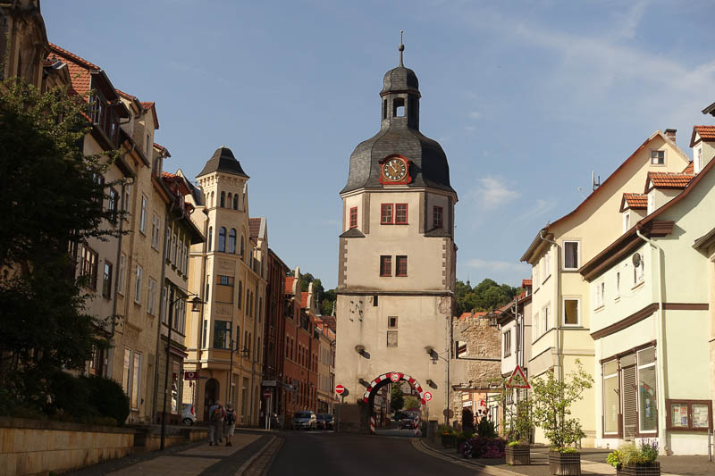 Das Klaustor - letztes Stadttor der Stadtbefestigung Waltershausen