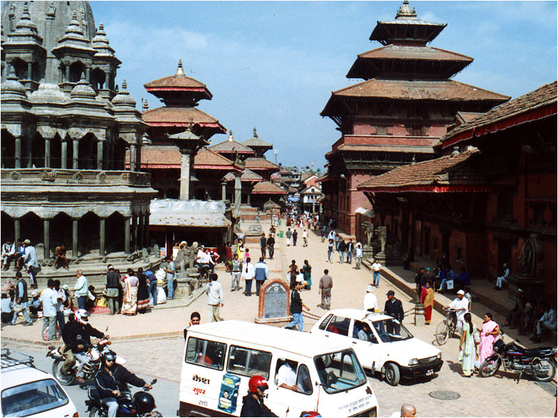 Der Durbarplatz von Patan.