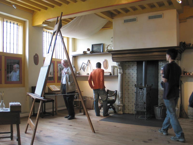 das Atelier von Rembrandt