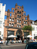 Alter Schwede - äleste Gaststätte auf dem Markt von Wismar