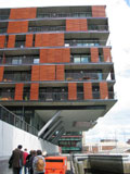 fertige Gebäude der Hafen-City 2006
