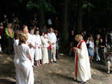 Taufgottesdienst am Bötzsee bei Straußberg