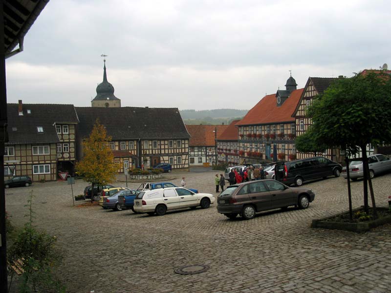 Treffen auf dem Markt von Ummerstadt