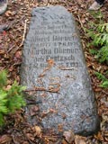 Grab des Gründers der Gärtnerei Doner in der Neuwallendorfer Flur
