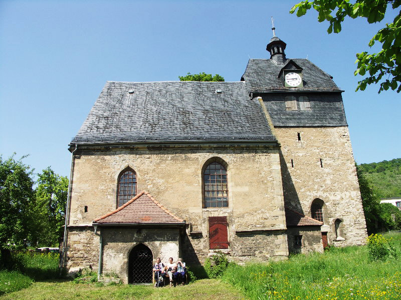Kirche in Beutnitz - erster Kirchenbau vermutlich aus dem 15. Jhdt.