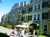 unser Hotel "Melodie" in Franzensbad (Frantiskovy Lázne)