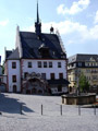 es soll das schönste Rathaus Thüringens sein - Rathaus in Pössneck