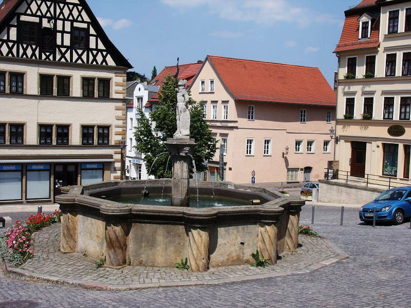 der Marktbrunnen von 1521