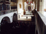 dieser Blick zeigt die Größe der spätgotischen Hallenkirche