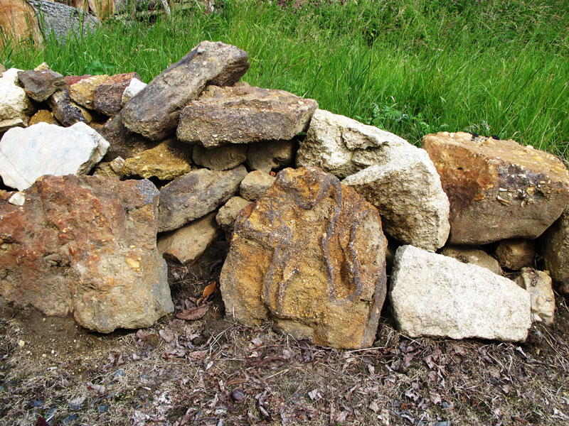 Sammelsteine im Tschechischen Lomnicka