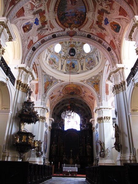 Hochbarock in der Wallfahrtskirche wie in Bayern
