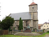 die Kirche von Vierzehnheiligen wurde Anfang des 19. Jahrhunderts seines Chores beraubt
