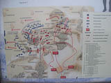 Plan der Schlacht vom 14.Oktober 1806 auf dem Europaweg bei Krippendorf