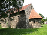 die Kirche St. Nicolai - eine der grössten Saalkirchen Thüringens aus der zweiten Hälfte des 12. Jhdts.