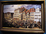 solche Gemälde aus der Zeit waren Vorlagen für das Panoramabild