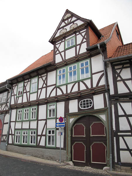 ?ltestes Fachwerkhaus in Treffurt von 1589
