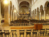 Inneres der romanischen Stiftskirche St. Servatii - gebaut 1070 - 1126
