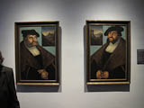 Doppelporträt der beiden ernestinischen Kurfürsten Friedrich der Weise und Johann der Beständige von L. Cranach d.Ä.