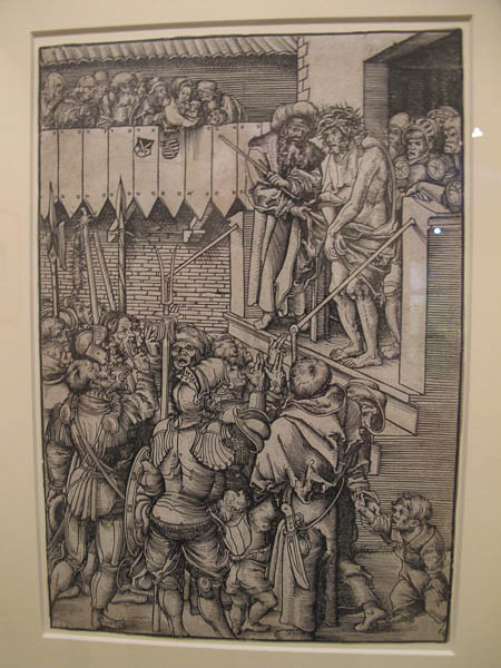 "Ecce homo" - Holzschnitt von L. Cranach d.?.