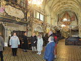 2011 durfte man in der Kirche noch fotografieren - Blick in das Kirchenschiff