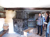 historische Zimmereinrichtung in reichem Bauernhaus