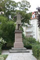 das Denkmal des Dr. Hermann Schulze-Delitzsch in Delitzsch