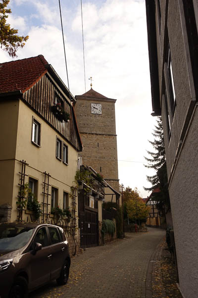 Unser Ziel - die Ziegenhainer Wallfahrtskirche - Marienkirche -